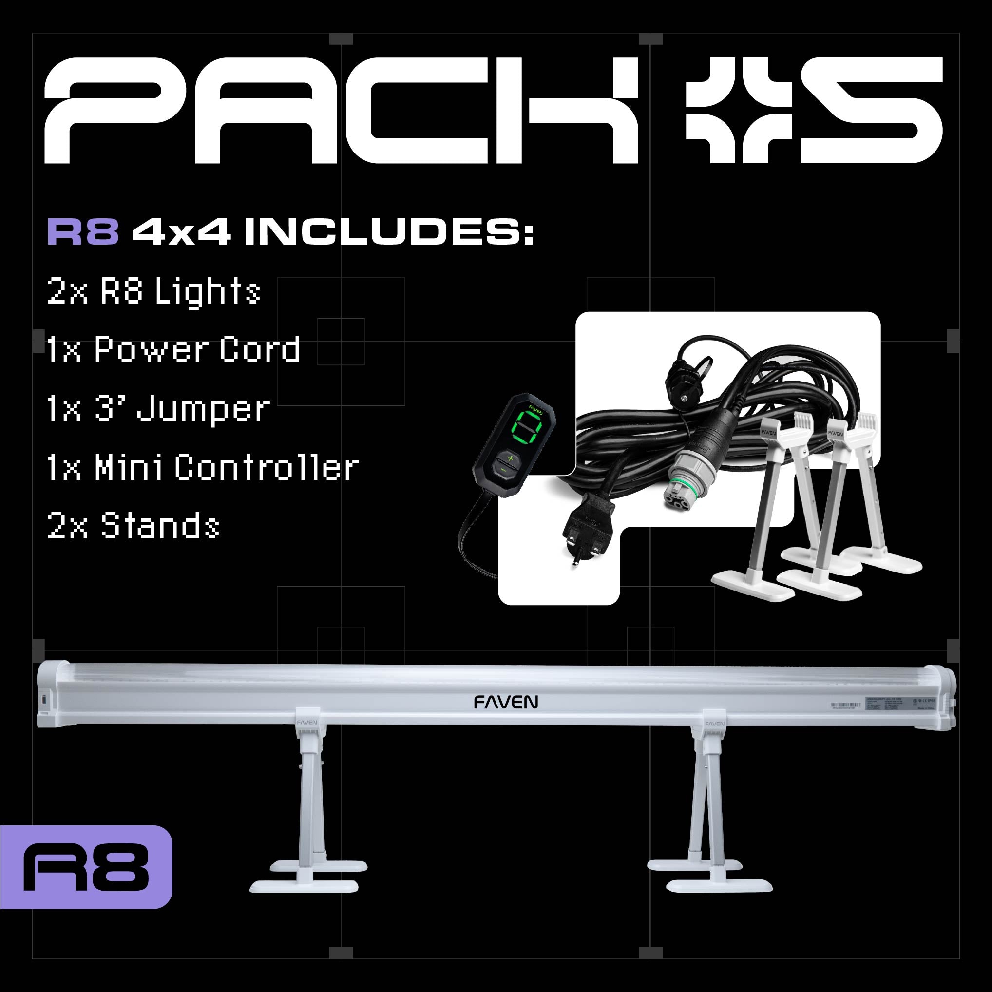 Under Canopy Starter Pack R8 4x4