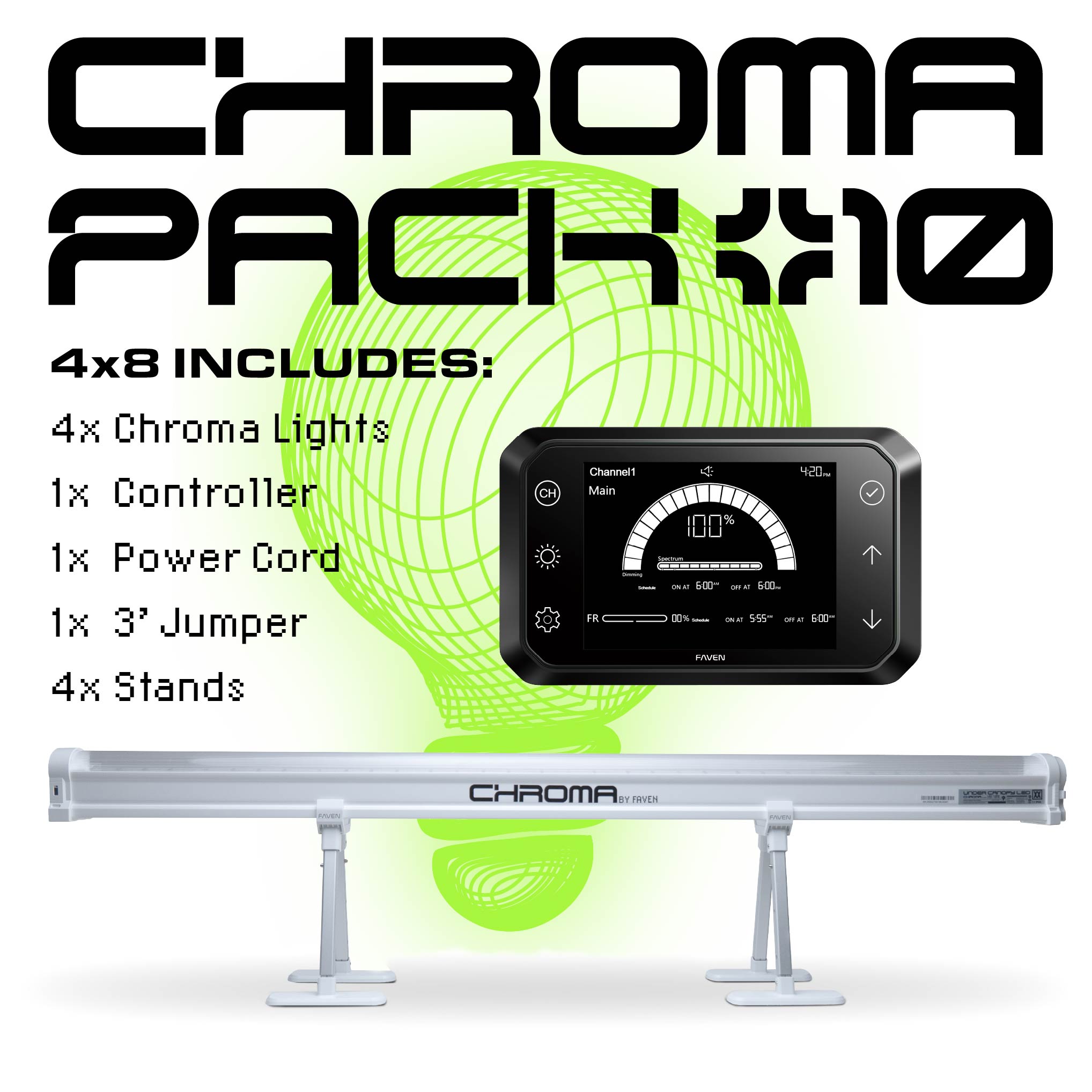 *Pre-Order* Chroma Under Canopy Starter Pack 4x8