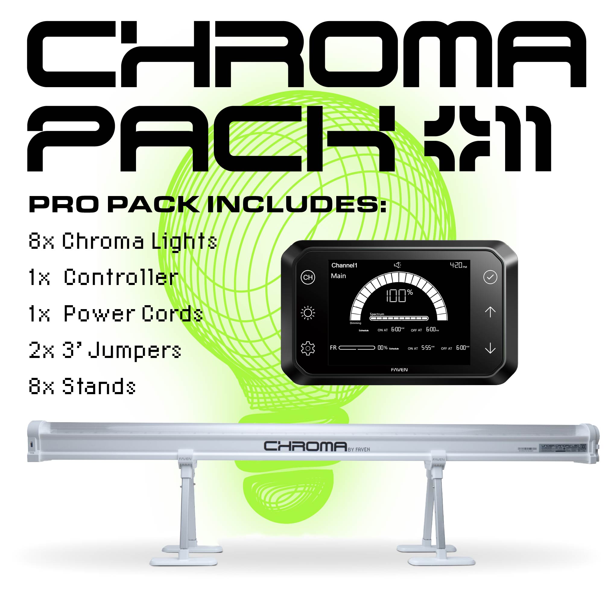 *Pre-Order* Chroma Under Canopy Starter Pro Pack