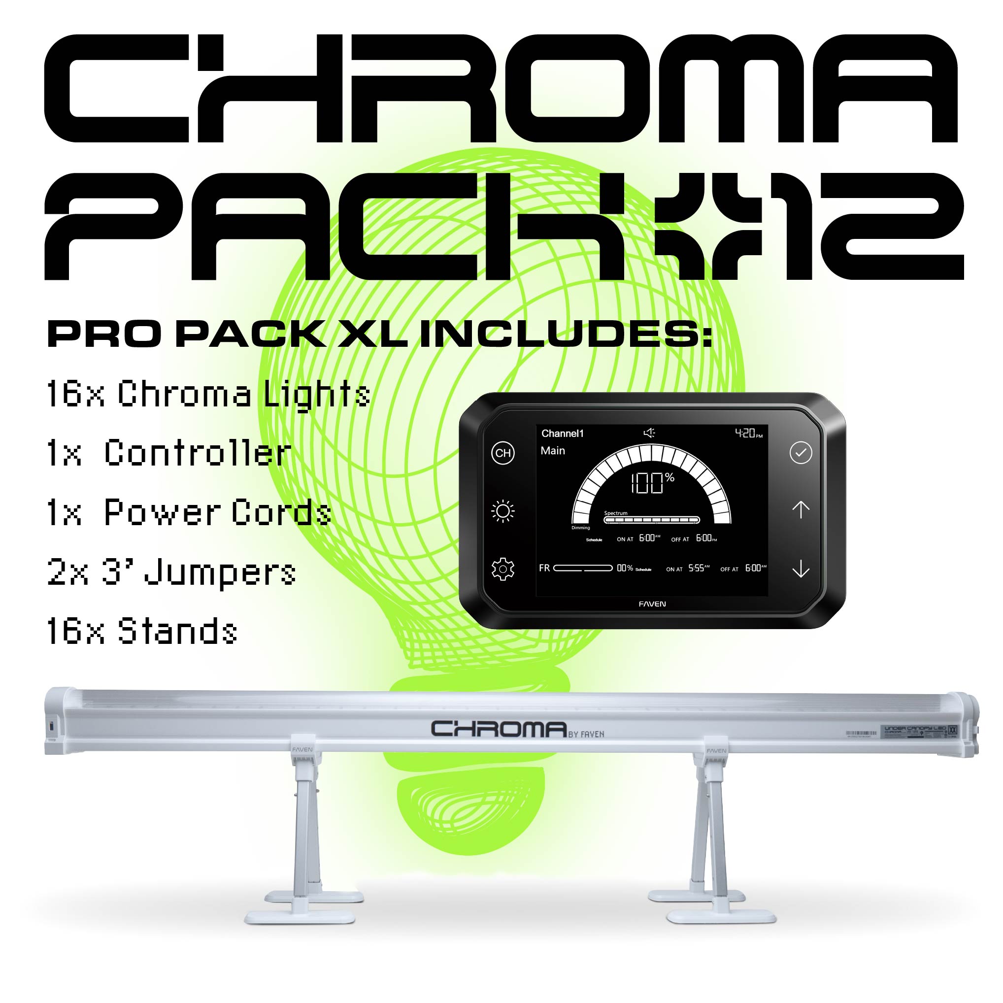 *Pre-Order* Chroma Under Canopy Starter Pro Pack XL