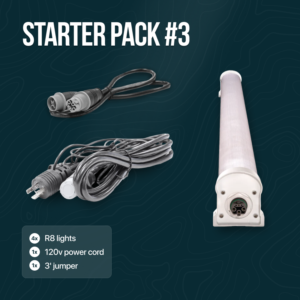 Under Canopy Starter Pack for LED 4x8 120v